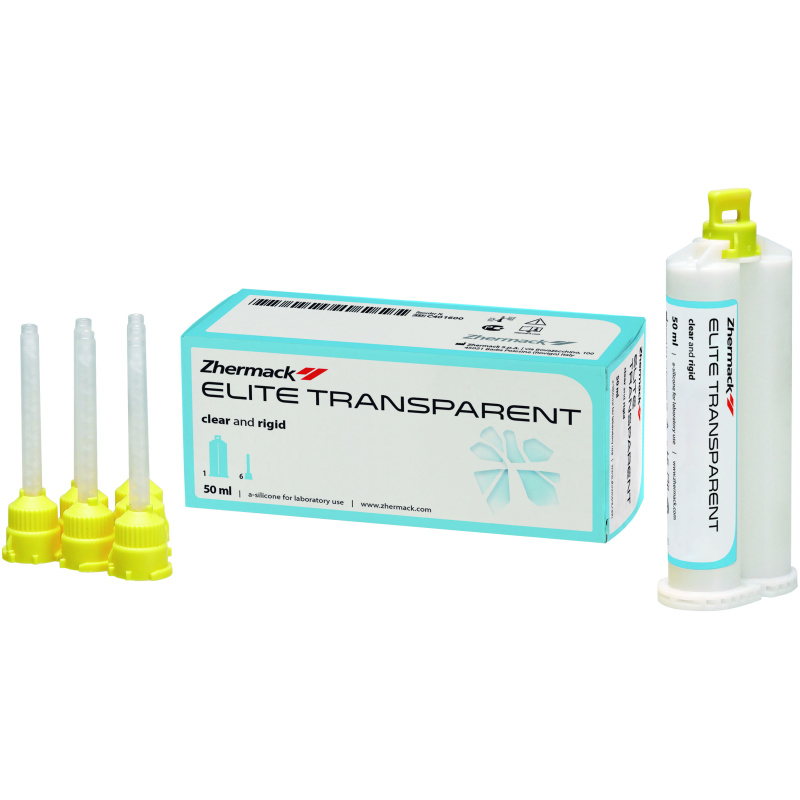 Элит Транспарент (Elite Transparent) А-силикон 50мл Zhermack