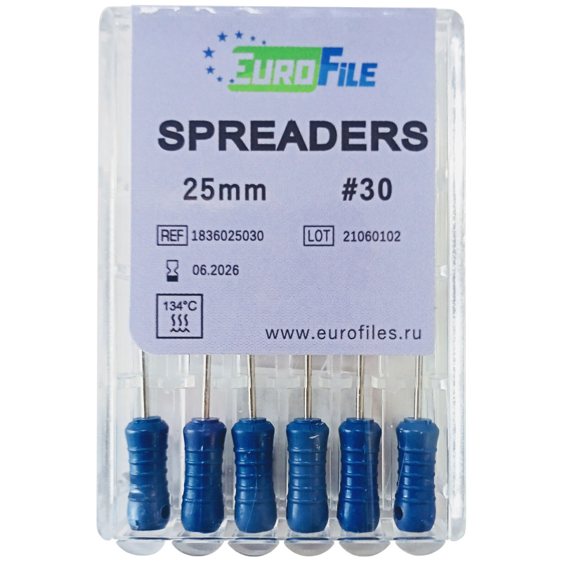 Фингер спредер EuroFile Spreaders №30 25мм 6шт