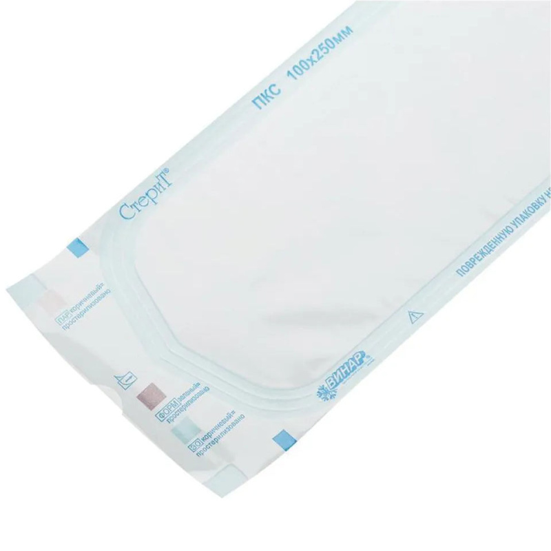 Пакеты для стерилизации Винар СтериТ комбинированные 100х250мм 100шт