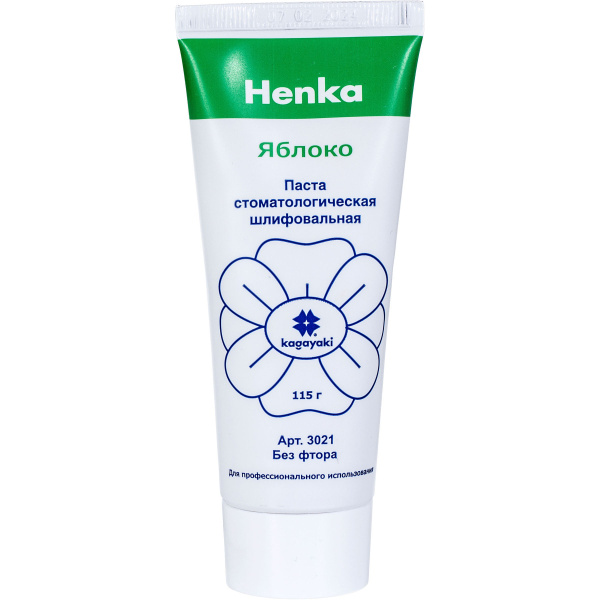 Фото товара «Henka полировочная паста без фтора 115г Kagayki» - фото товара №2
