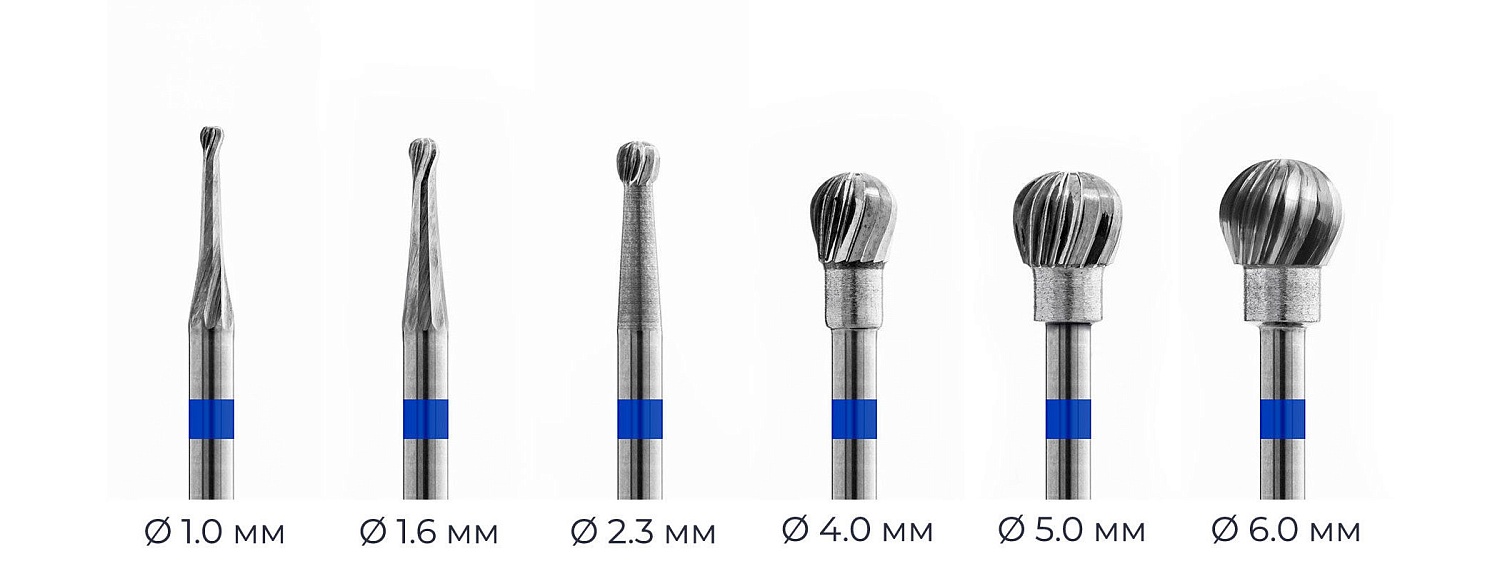 Фреза твердосплавная Кристалл в ассортименте