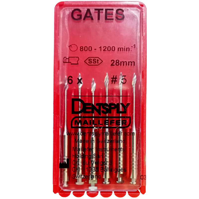 Расширитель устья Гейтс Dentsply Gates Glidden №5 28мм 6шт