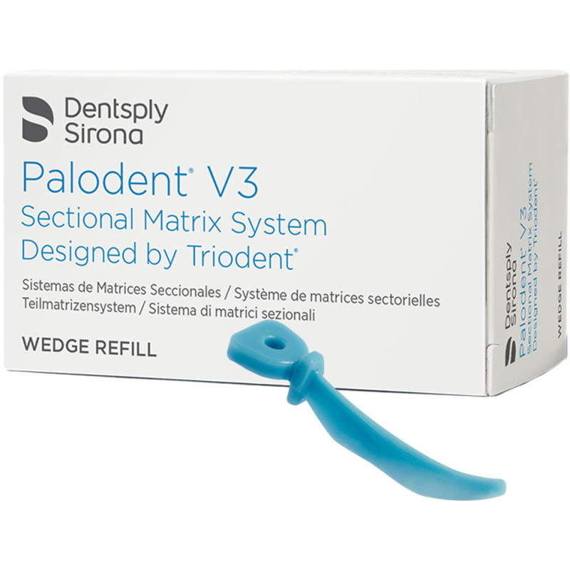 Клинья фиксирующие пластиковые Palodent V3 M 100шт Dentsply 659790