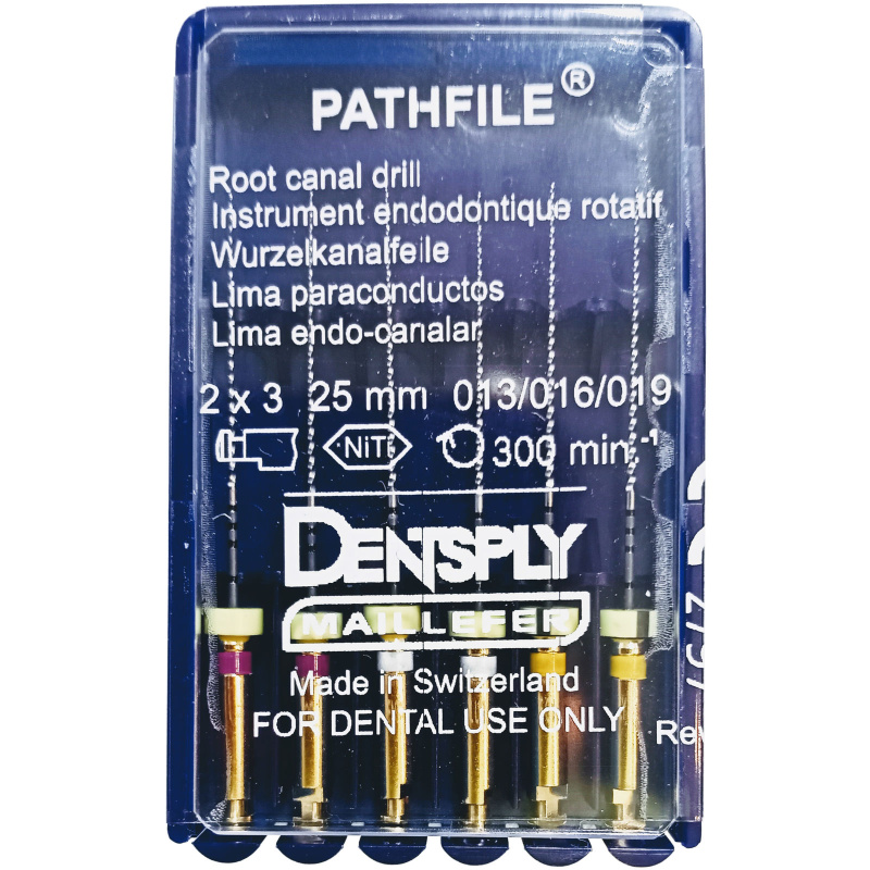 Каналорасширители угловые Dentsply PathFile №13-19 25мм 6шт