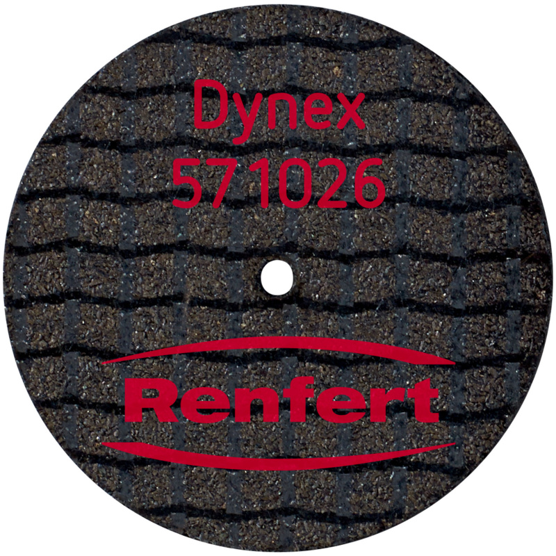 Диск отрезной армированный Dynex 26х1мм 20шт Renfert 57-1026