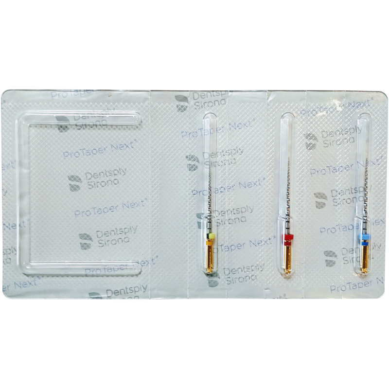 Каналорасширители угловые Dentsply ProTaper Next X1-X3 25мм 3шт