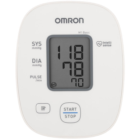 Тонометр автоматический Omron M1 Basic с адаптером манжета 22-32см (HEM-7121J-ARU)