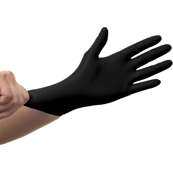 Перчатки нитриловые NORMA черные