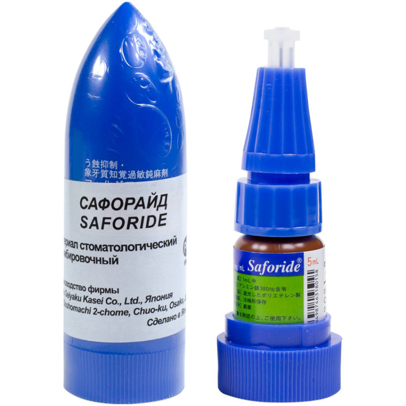 Сафорайд (Saforide) для лечения кариеса молочных зубов 5мл TOYO Pharmaceutical