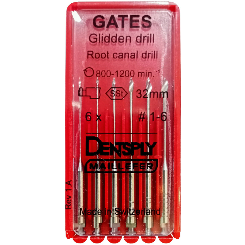 Расширитель устья Гейтс Dentsply Gates Glidden №1-6 32мм 6шт