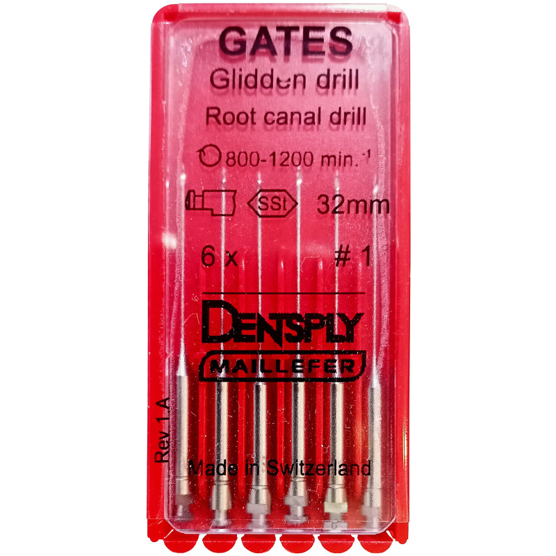 Расширитель устья Гейтс Dentsply Gates Glidden №1 32мм 6шт