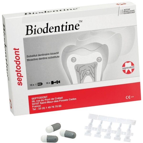 Биодентин (Biodentine) биоактивный заменитель дентина Septodont