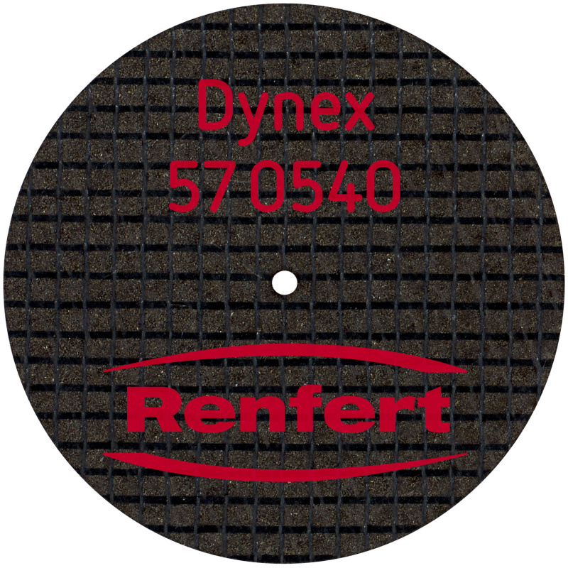 Диск отрезной армированный Dynex 40х0.5мм Renfert 57-0540