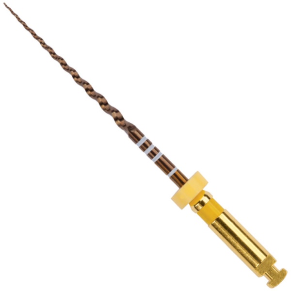 Каналорасширители угловые Dentsply ProTaper Gold F1 25мм 6шт