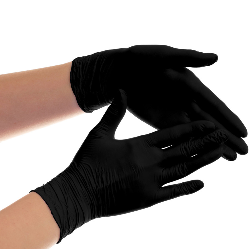 Перчатки нитриловые NORMA черные