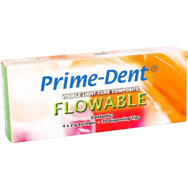 Прима-Дент Флоу (Prime-Dent Flowable) композит жидкотекучий 4х2г Prime Dental
