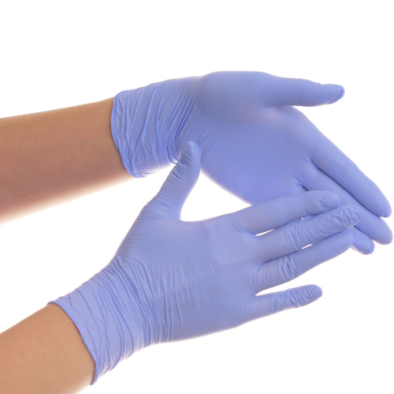 Перчатки нитриловые NORMA светло сиреневые