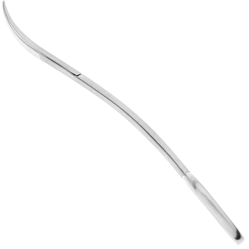 Ножницы хирургические двойной изгиб зубчатые La Grange 115мм HLW 19-7