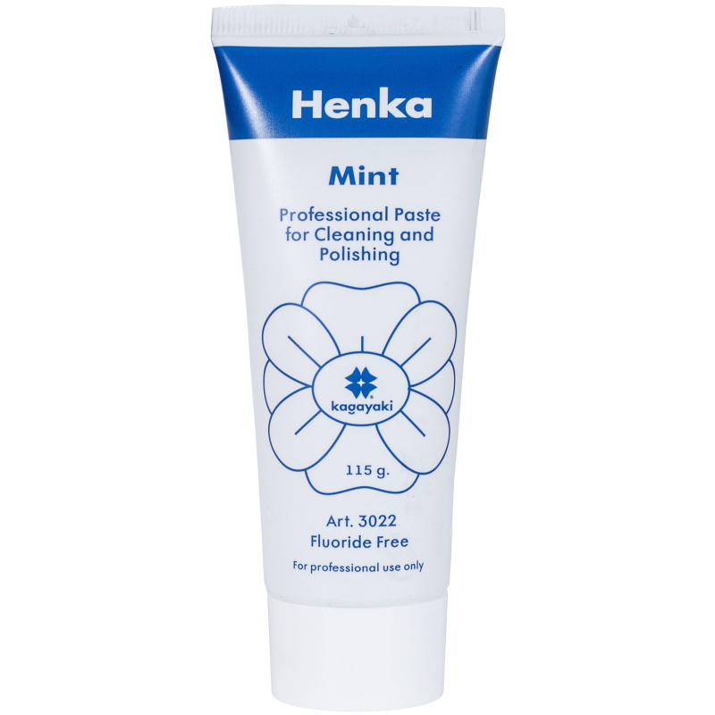 Henka мята полировочная паста без фтора 115г Kagayki