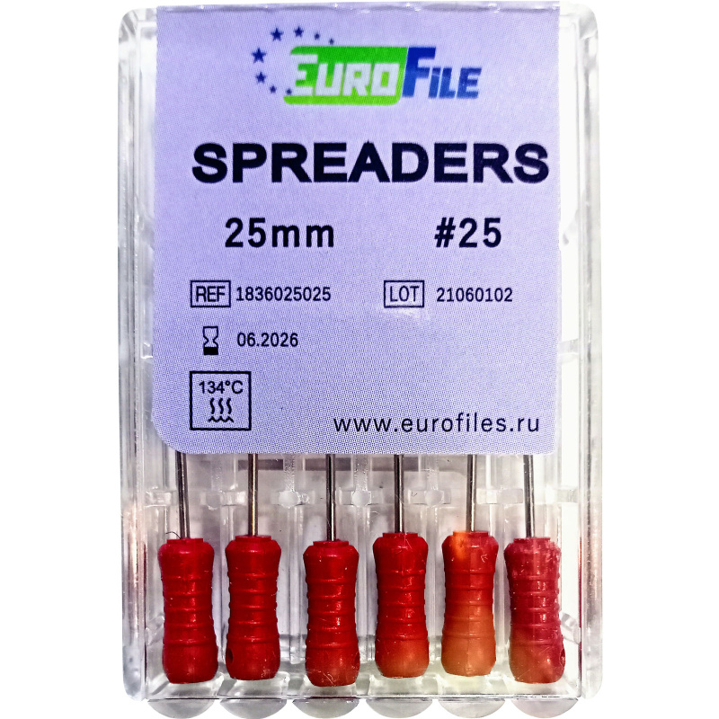 Фингер спредер EuroFile Spreaders №25 25мм 6шт