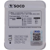 Каналорасширители угловые SOCO SC Plus .02 №16 25мм основной файл с памятью формы 6шт