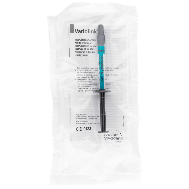 Вариолинк Н База (Variolink N Base) прозрачный композит световой 1.5г Ivoclar 632335