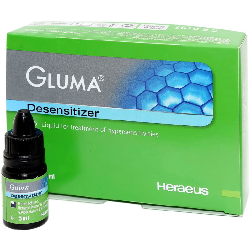 Глума Десенситайзер (Gluma Desensitizer) лечение чувствительности десен 5мл Heraeus