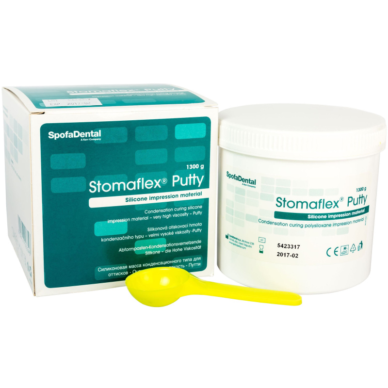 Стомафлекс Патти (Stomaflex Putty) С-силикон база 1300г SpofaDental