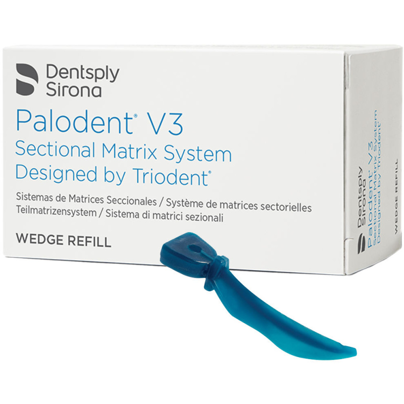 Клинья фиксирующие пластиковые Palodent V3 S 100шт Dentsply 659780