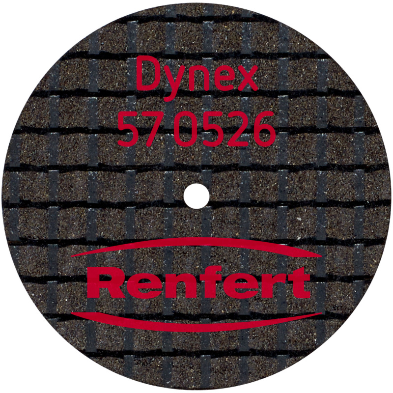 Диск отрезной армированный Dynex 26х0.5мм Renfert 57-0526