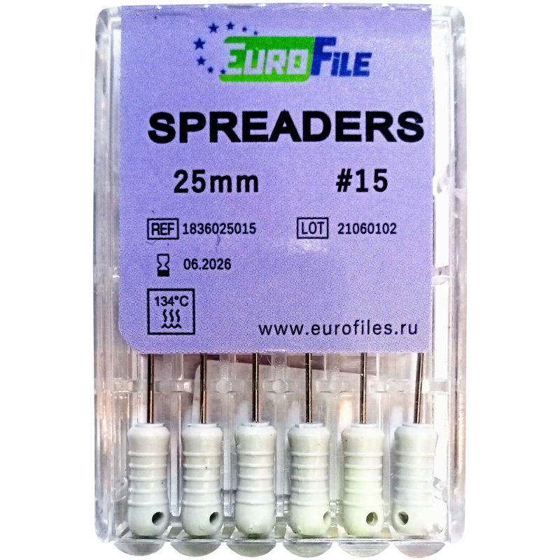 Фингер спредер EuroFile Spreaders №15 25мм 6шт