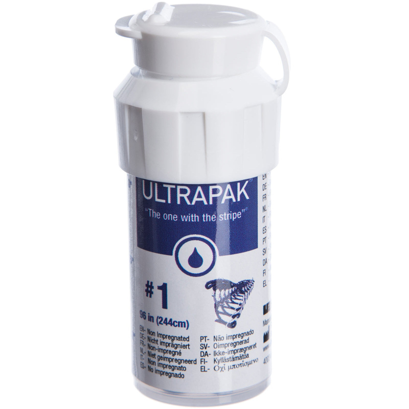 Нить ретракционная UltraPak №1 без пропитки 244см