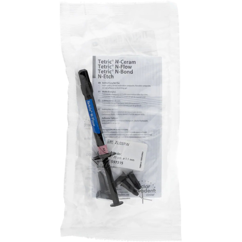 Тетрик Н-Флоу (Tetric N-Flow) эмаль A1 композит жидкотекучий 2г Ivoclar