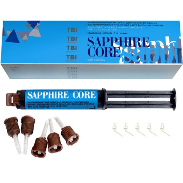 Сапфир Кор (Sapphire Core) композит двойного отверждения 5мл TBI
