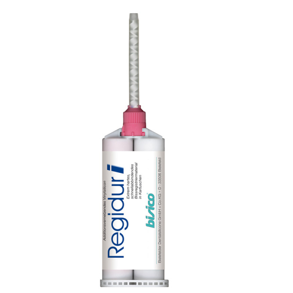 «Бисико Регидур (Bisico Regidur), материал для регистрации прикуса, 3 картриджа по 50мл. +18 смесителей, 71570» - фото товара №2