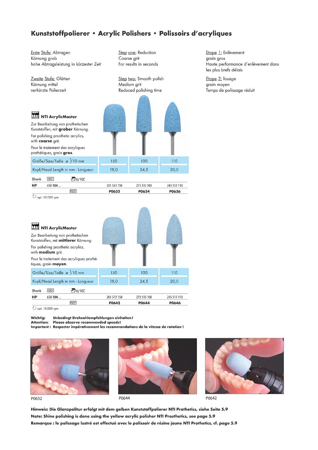 Полир NTI AcrylicMaster