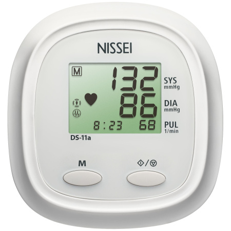 Тонометр автоматический Nissei DS-11A с адаптером манжета 22-42см