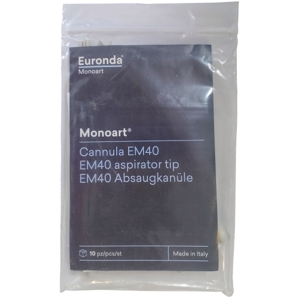 Пылесосы стоматологические Euronda Monoart EM40 стерилизуемые 11мм 10шт
