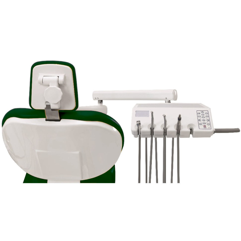 Стоматологическая установка VICTOR вариант 8050 нижняя подача цвет темно-зеленый