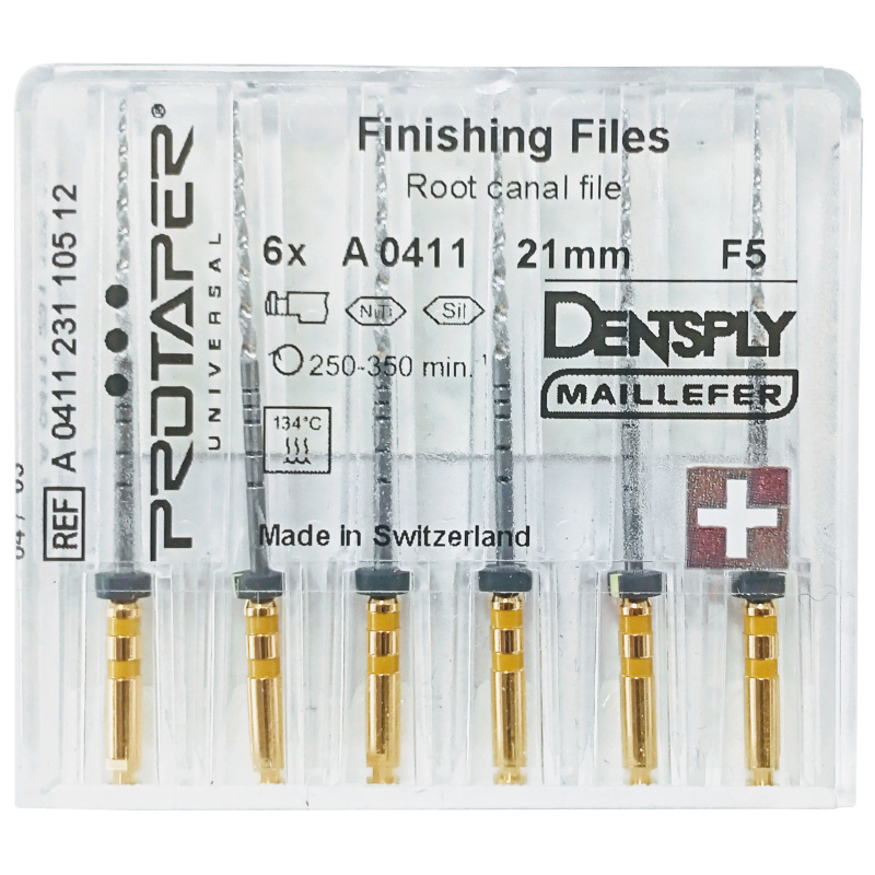 Каналорасширители угловые Dentsply ProTaper Universal F5 21мм 6шт