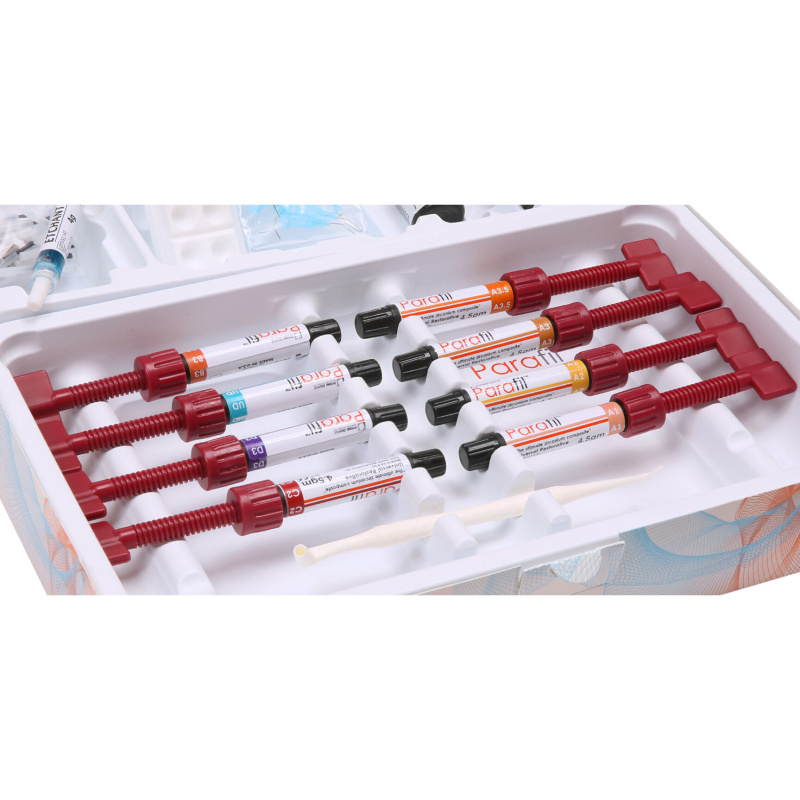 Парафил (Parafil) набор композит световой 8х4.5г Prime Dental