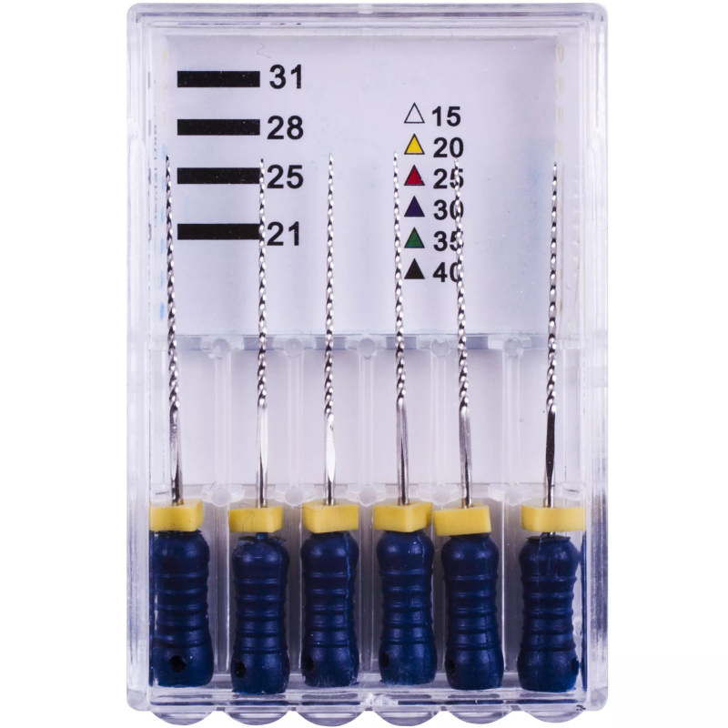 Каналорасширители ручные NIC K-Reamers №30 25мм 6шт