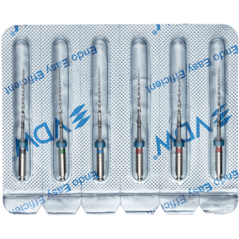 М2 Тейпер VDW Mtwo Instruments №(25/.07 35/.04 40/.04) 25/16мм №(2х25/.06 30/.05) 25/21мм 6шт