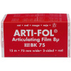 Артикуляционная фольга Bausch Arti-Fol BK 75 красная 8мкм 75мм х 15м
